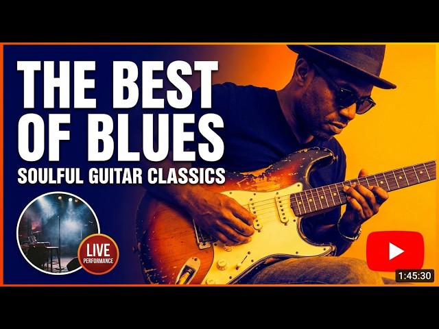 Eric Clapton, Jimi Hendrix, Deep Purple – 24/7 Blues Rock Live Stream Timeless Guitar Hits