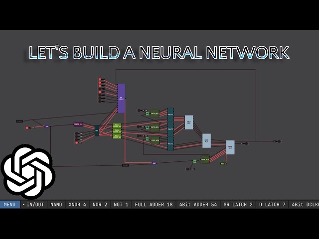 How to make a basic AI model out of LOGIC GATES (Binary Perceptron)