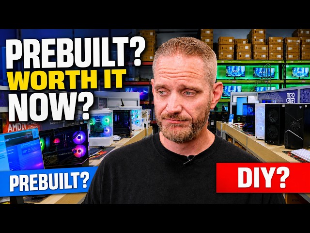 Is it FINALLY More Cost Effective to Buy a Prebuilt?