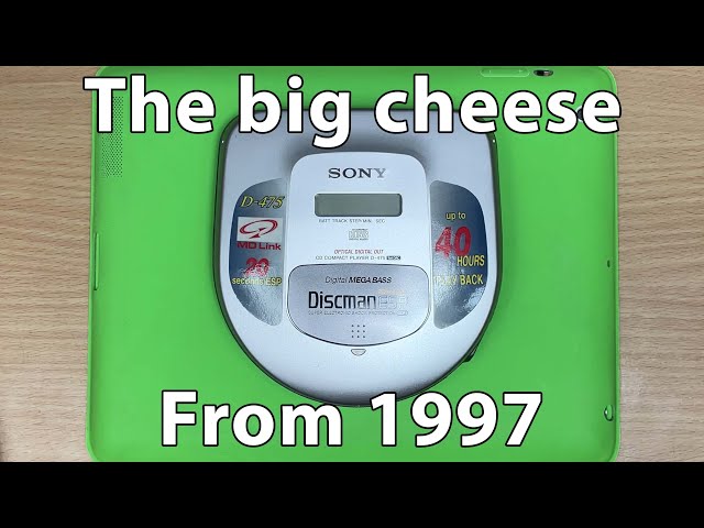 A Brand New Sony Discman.