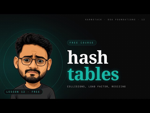 Hash Tables From Scratch: Collisions, Load Factor, Resizing