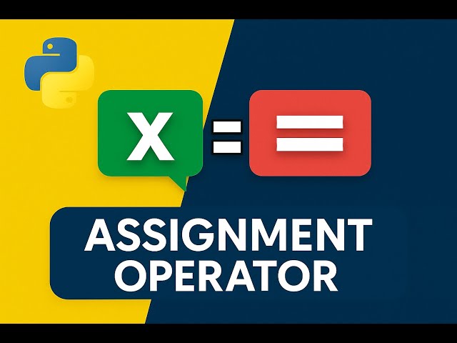 V8- Python Assignment Operators introduction in 2 min| =, +=, -=, =, /= and More