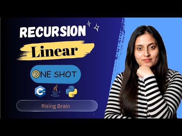 Master Linear Recursion 🔥 | from Brute force to Advanced| Java | Python | C++