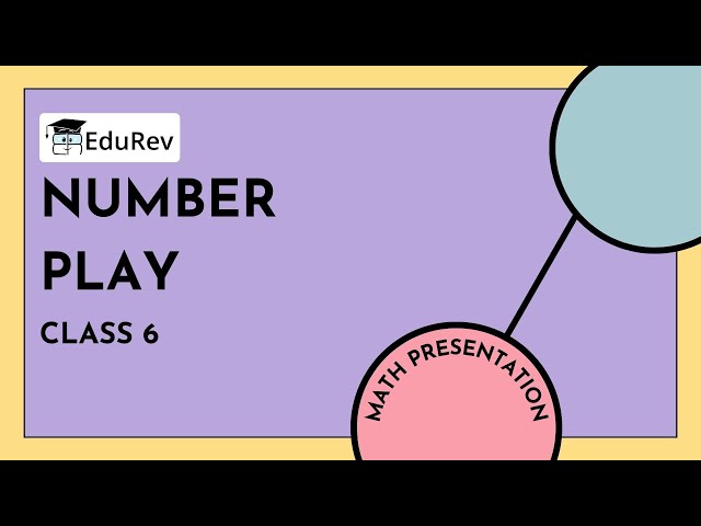 Chapter 3: Number Play | Class 6 Maths | Ganita Prakash | NCERT