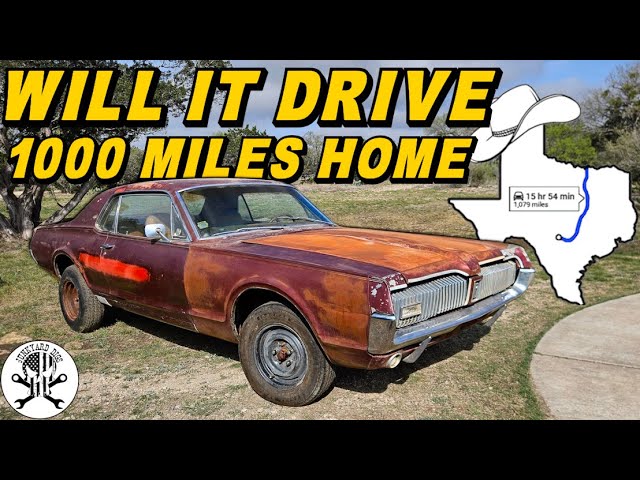 Will an ABANDONED Cougar RUN & DRIVE 1000+ Miles Home!?