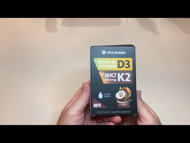 Vitamin D3 Liquid Drops Review | Vita Guard