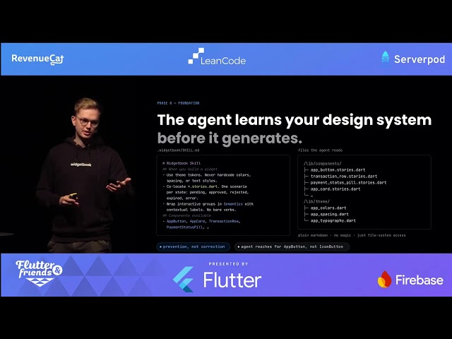 Self-Healing Flutter UI with Widgetbook: Teaching Coding Agents to Judge Their Own Work — Lucas Jose