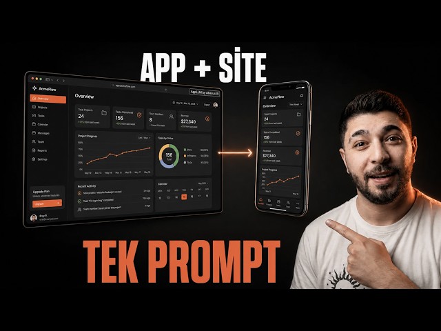 I Built a Mobile + Web App with a Single Prompt | AppLLM by Abacus AI