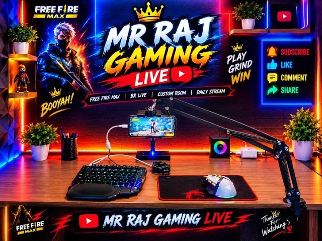 mr raj gaming Live