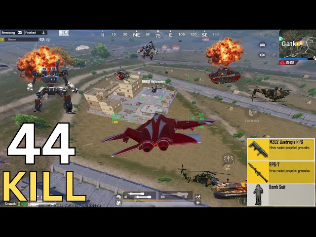 Fighter Jet + M202 vs Helicopter + Tank War ☠️ 🔥 || PUBG MOBILE PAYLOAD 3.0 ||