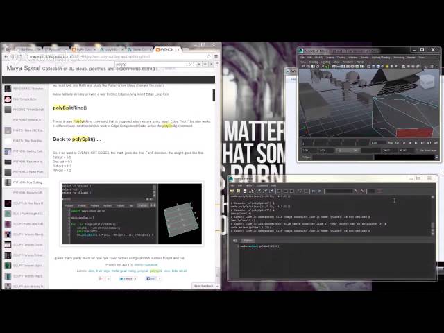 Maya Python Scripting - Sunday Night