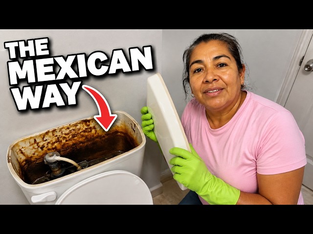 Clean Your Toilet Tank With No Scrubbing (The Mexican Way)