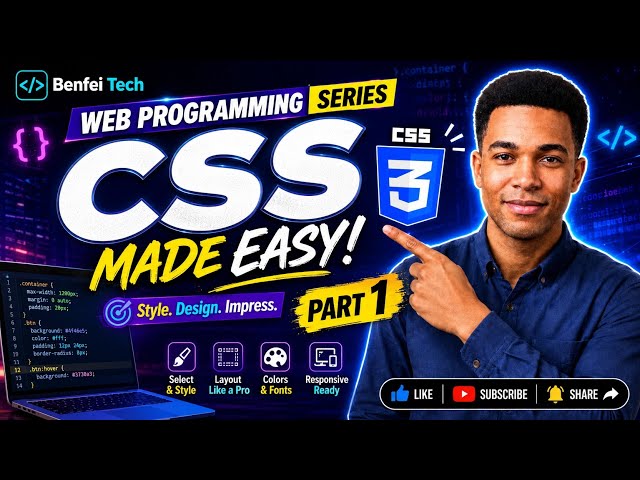Learn Modern Web Programming || CSS Part 1