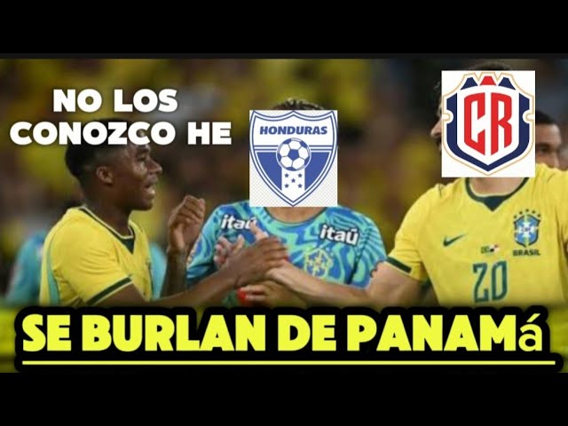 Costa Ricans and Hondurans loudly mock Panama 2 Brazil 6