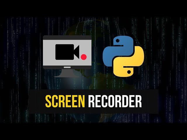 Screen Recorder in Python