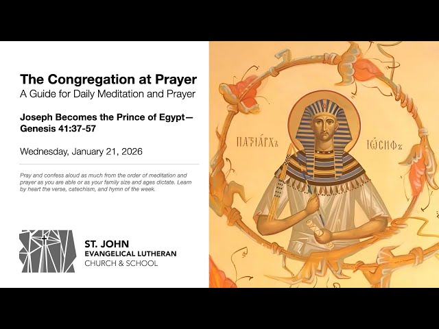 Preaching and Teaching from St. John Ev. Lutheran Church