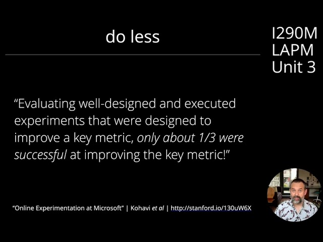 Unit 3 Module 2: A/B testing overview