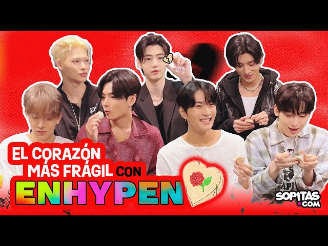 Trying MARZAPANES with ENHYPEN! | The most fragile heart ❤️‍🩹