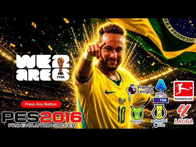 🌎 PES 2016 GOT THE BEST FREE PATCH WITH A FULLY UPDATED 2026 WORLD CUP