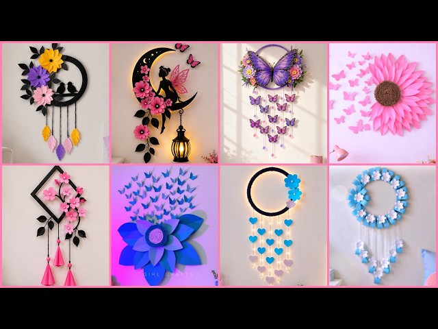 13 Easy & Beautiful DIY Paper Wall Hanging Ideas! ✨ Room Decor Craft Ideas