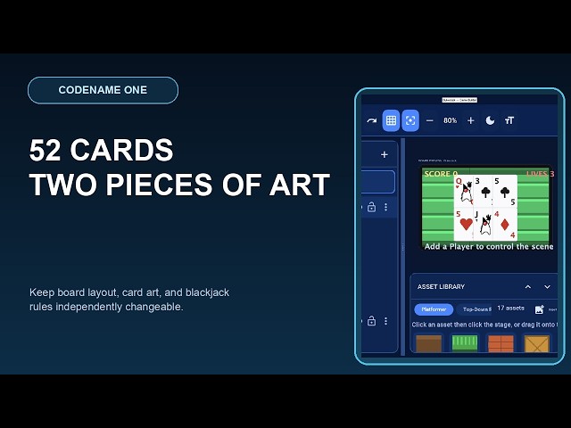 Build a Blackjack Game in Java With Game Builder