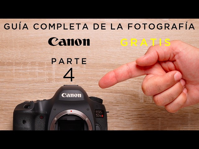 CURSO DE FOTOGRAFIA GRATIS para CANON, 4ª PARTE: SENBILIDAD ISO Y TRIANGULO DE EXPOSICIÓN