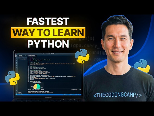 Python Full Crash Course (Fastest Way to Learn Python Basics)