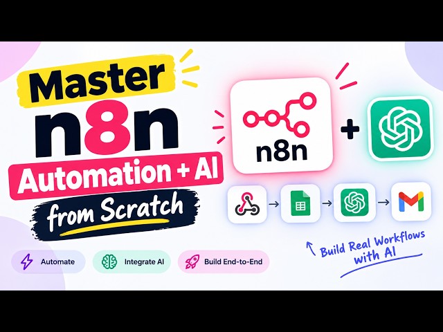 n8n for Beginners | Build AI-Powered Workflows