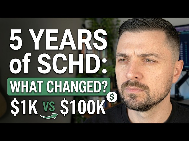 Investing $1K vs $10K vs $100K in SCHD (Here’s What Happens After 5 Years)