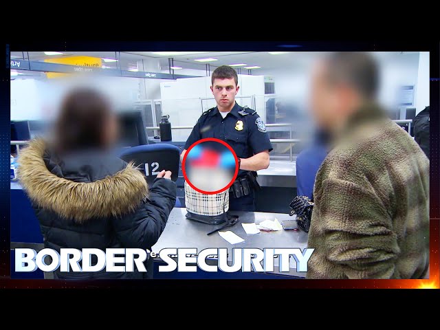 Couple Caught With Huge Cash Stash | S1 Ep 19 | Border Security America
