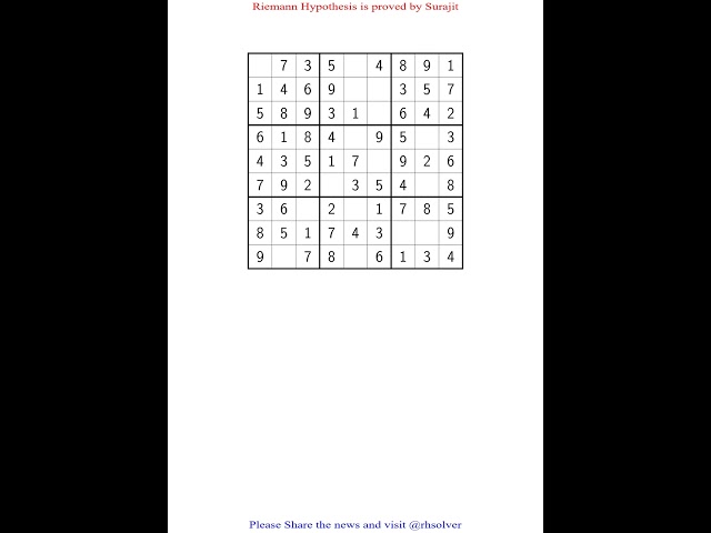 Sudoku #shorts