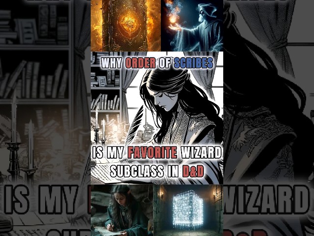Why Order of Scribes is My Favorite Wizard Subclass in D&D!