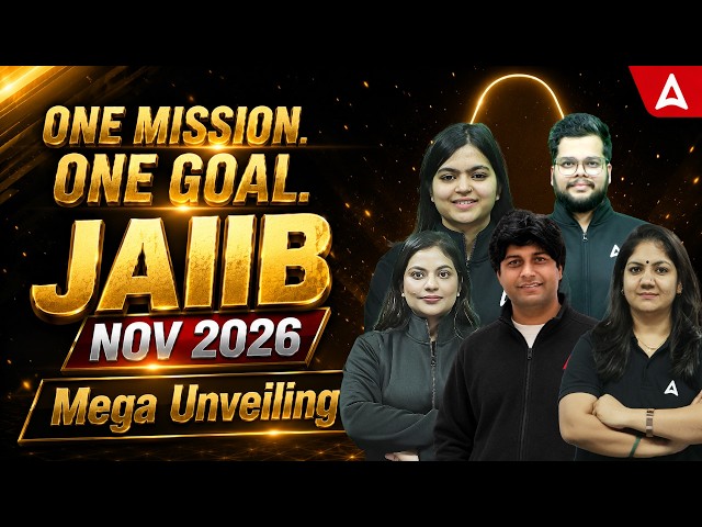 JAIIB Nov 2026 Mega Unveiling for Exam Preparation