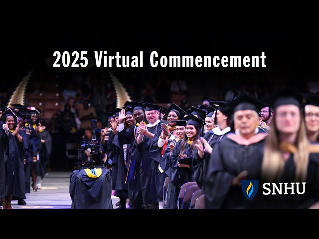 Virtual Commencement: Saturday, Dec 13 at 3pm ET