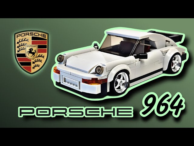 PORSCHE Singer 964 – LEGO version of the Classic Sports Car by POWERBLOCK!
