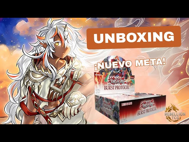 ¡POR FIN AQUÍ! 💥 Unboxing de BURST PROTOCOL! Comenzando con todo 😍