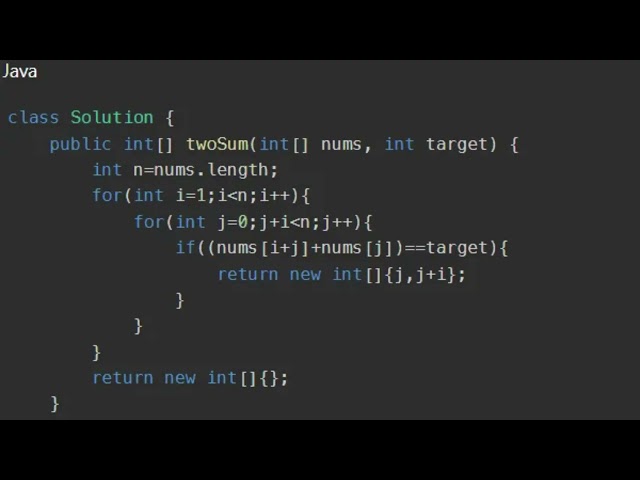 #Leetcode|Two sum problem 