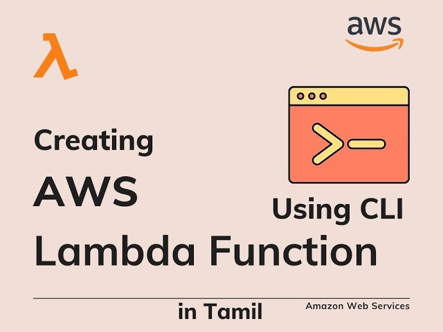 Creating and deploying lambda function using CLI | Serverless #aws #lambdaexpression #deploy | Tamil