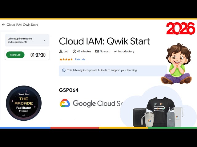Cloud IAM: Qwik Start | GSP064