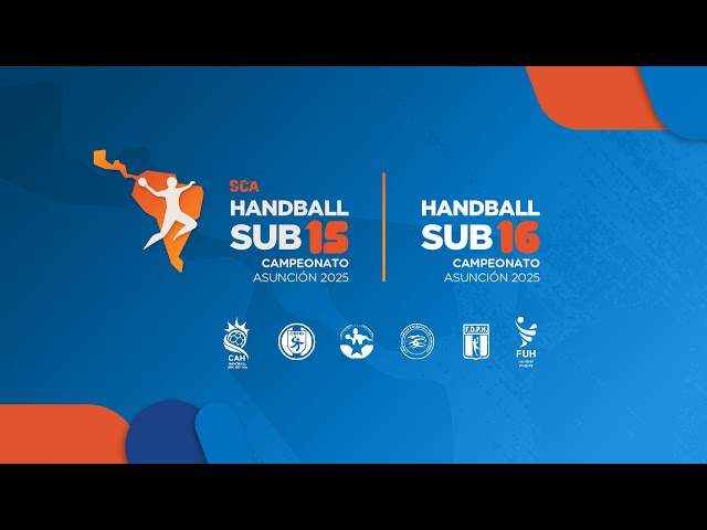 🏆🤾🏻‍♂️ EN VIVO | HANDBALL SCA SUB 16 | LA GRAN FINAL | 🇦🇷 ARGENTINA vs CHILE 🇨🇱