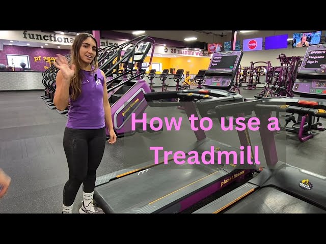 How to Use a Treadmill at Planet Fitness | Beginner Treadmill Tutorial 🏃‍♀️
