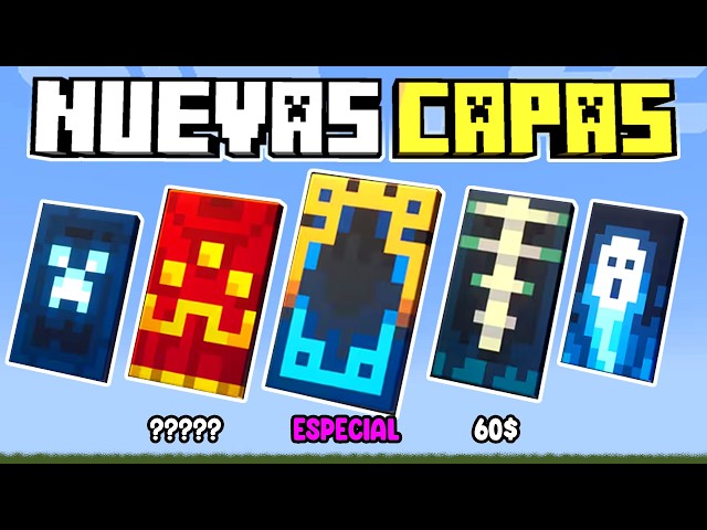 DON'T MISS 5 NEW CAPES SOUL CAPE AND TWISTED CAPE for Minecraft Bedrock, Java, and Dungeons