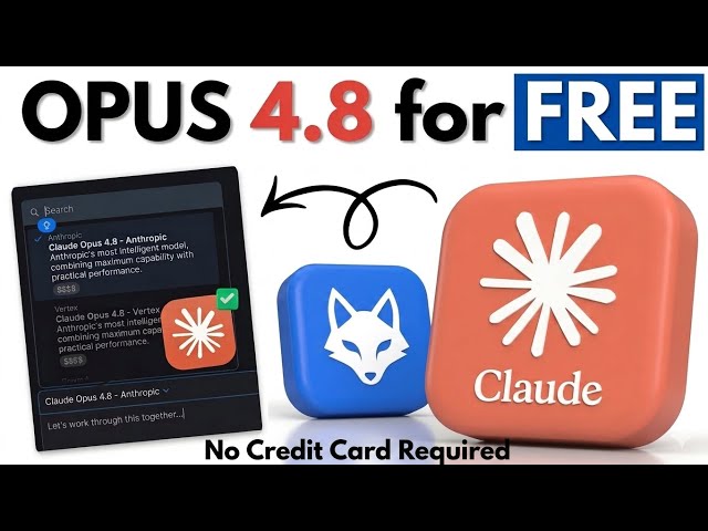 How to Use Claude Opus 4.8 for FREE (Official GitLab Trial) 