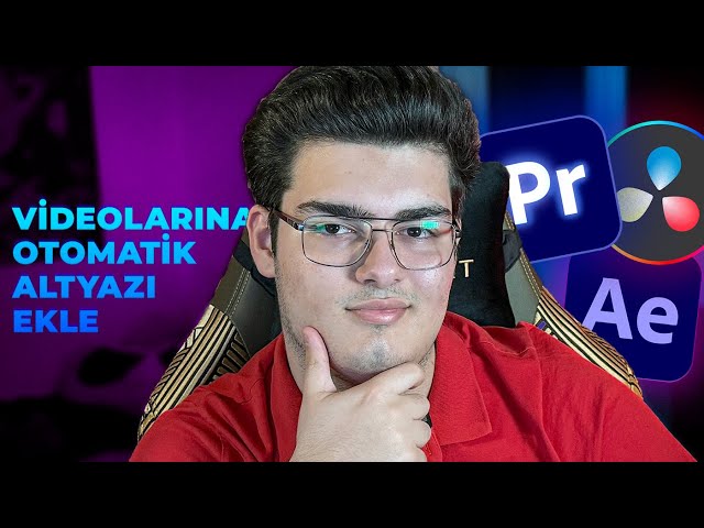 Videolarına YAPAY ZEKA İle SANİYELER İçinde TÜRKÇE ALTYAZI Ekle | GetSubs Plugin Premiere Pro