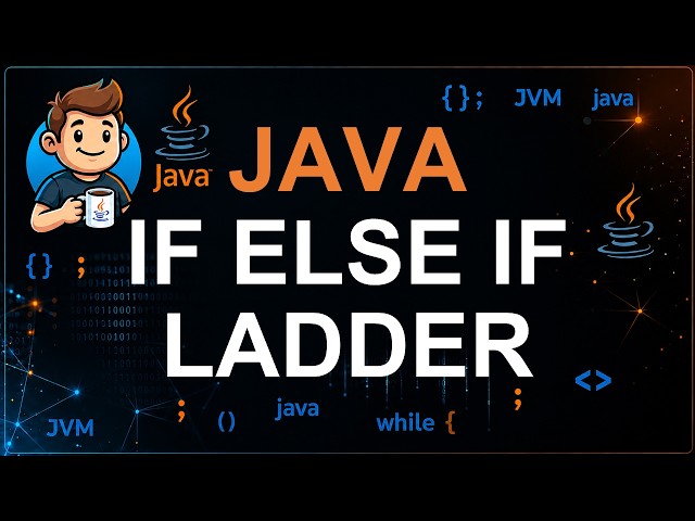 27 - If Else If Ladder | Decision Making in Java