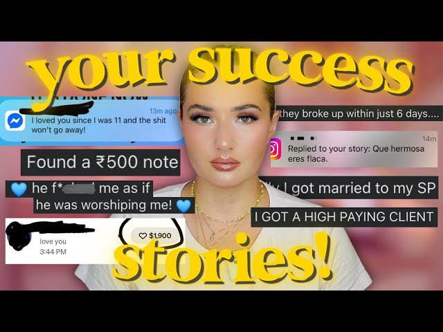 your success stories PROVE the law is NOT A JOKE (manifesting marriages, money, breakups)