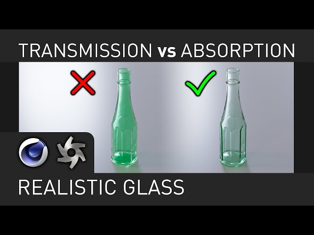 Silverwing Quick-Tip: Coloring Glass Realstically (Octane, C4D)