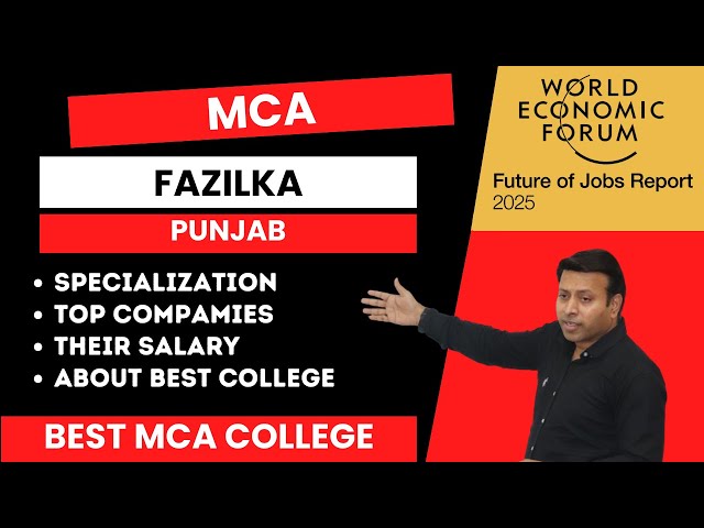Best MCA Colleges in Fazilka Punjab |Top MCA Colleges in Fazilka Punjab |Admission 2025| #mcafazilka