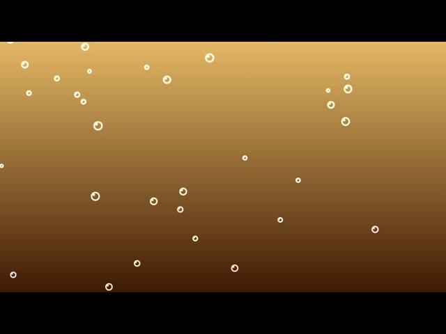 Champagne bubbles rising Visual Loop | Python + Taichi CUDA | 60 FPS