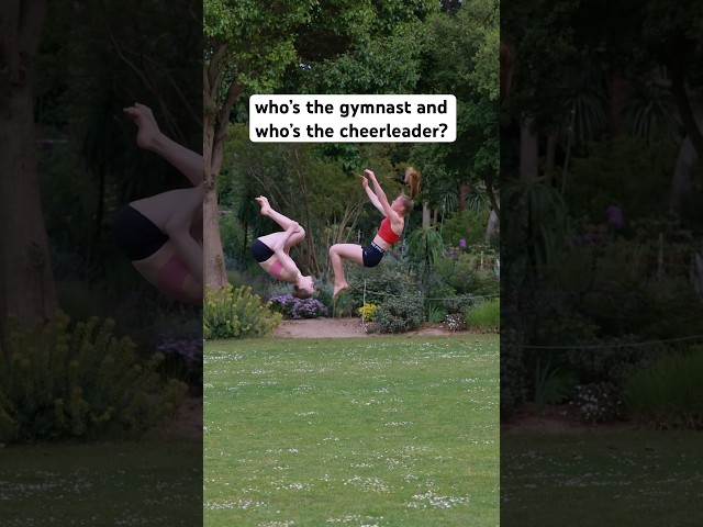 HOW CAN YOU TELL?  #performancecheer #tumbling #shorts